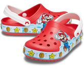 Clogs | Boys Crocs Kids' Crocs Fun Lab Super Mario™ Lights Clog Flame