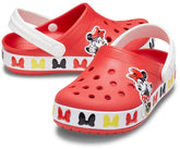 Clogs | Girls Crocs Kids' Crocs Fun Lab Disney Minnie Mouse Band Clog Flame