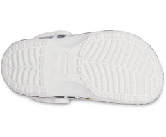 Clogs | Girls/Boys Crocs Kids' Baya Graphic Clog White/leopard