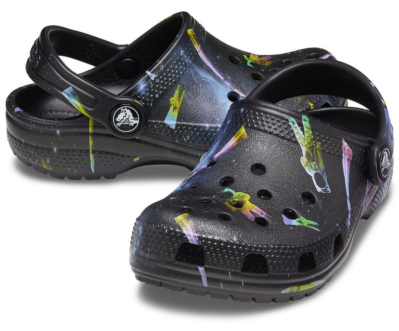 Clogs | Girls/Boys Crocs Kids' Classic Out Of This World II Clog White