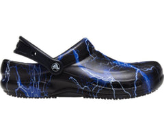 Clogs | Women/Men Crocs Bistro Graphic Clog Black / Lightning Bolts