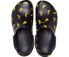 Clogs | Women/Men Crocs Bistro Graphic Clog Black / Yellow