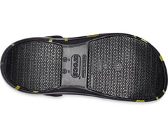 Clogs | Women/Men Crocs Bistro Graphic Clog Black / Yellow