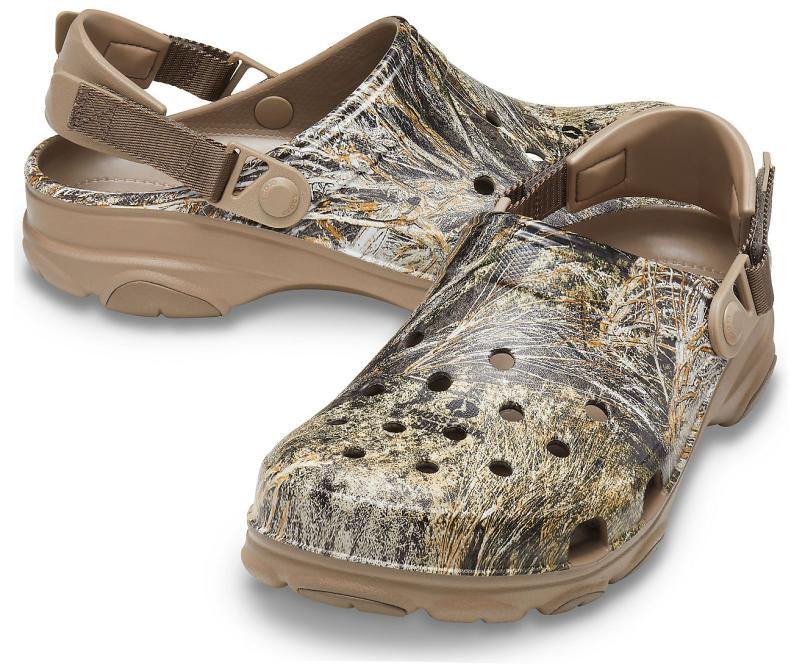 Clogs | Women/Men Crocs Classic All-Terrain Mossy Oak® Brush Clog Khaki