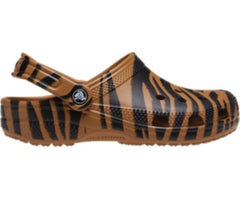 Clogs | Women/Men Crocs Classic Animal Print Clog Dark Gold / Zebra Print