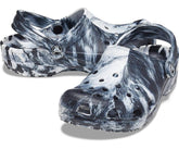 Clogs | Women/Men Crocs Classic Marbled Clog White / Black