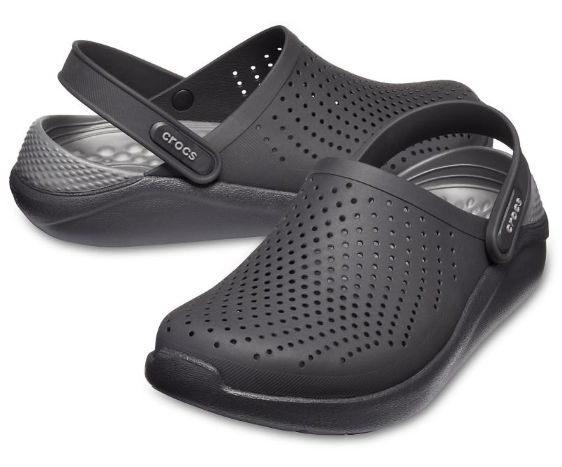 Clogs | Women/Men Crocs LiteRide™ Clog Black/slate Grey
