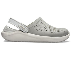 Clogs | Women/Men Crocs LiteRide™ Clog Smoke / Pearl White