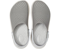 Clogs | Women/Men Crocs LiteRide™ Clog Smoke / Pearl White