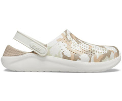 Clogs | Women/Men Crocs LiteRide™ Printed Camo Clog Almost White