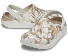 Clogs | Women/Men Crocs LiteRide™ Printed Camo Clog Almost White