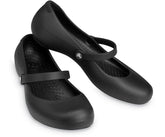 Flats | Women Crocs Alice Work Flat Black