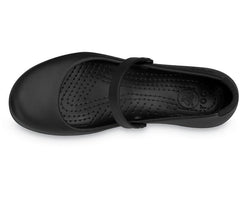Flats | Women Crocs Alice Work Flat Black