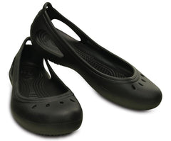 Flats | Women Crocs Kadee Work Flat Black