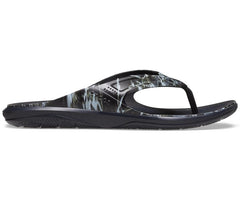 Flip-Flops | Men Crocs Swiftwater™ Mossy Oak® Elements™ Wave Flip Black