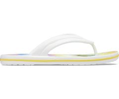 Flip-Flops | Women Crocs Crocband™ Tie-Dye Flip White / Multi