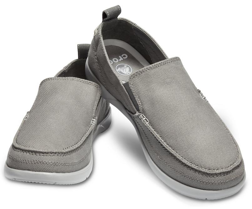 Loafers | Men Crocs Walu Slip-On Slate Grey/light Grey