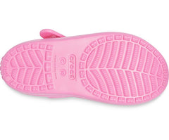 Sandals | Girls Crocs Kids' Classic Cross-Strap Charm Sandal Pink Lemonade
