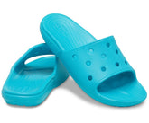 Sandals | Girls/Boys Crocs Kids' Classic Crocs Slide Digital Aqua