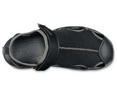 Sandals | Men Crocs Swiftwater™ Mesh Deck Sandal Black