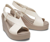 Sandals | Women Crocs Crocs Brooklyn High Wedge Stucco / Mushroom