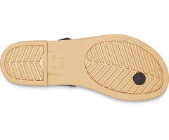 Sandals | Women Crocs Crocs Tulum Toe Post Sandal Black / Tan