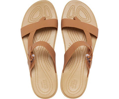 Sandals | Women Crocs Crocs Tulum Toe Post Sandal Dark Gold
