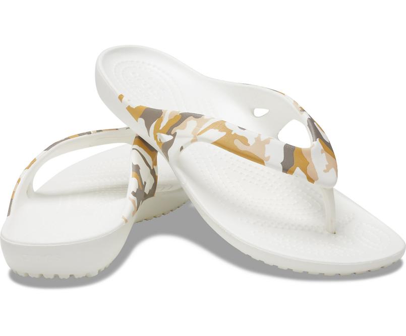 Sandals | Women Crocs Kadee II Printed Flip Camouflage