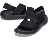 Sandals | Women Crocs LiteRide™ Stretch Sandal Black / Black