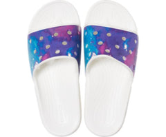 Sandals | Women/Men Crocs Classic Crocs Out Of This World Slide White / Purple