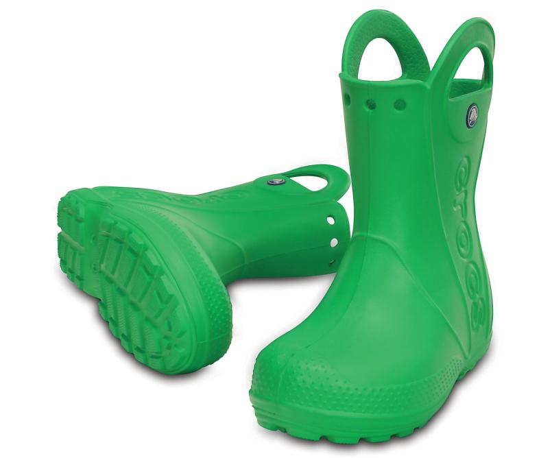 Boots | Girls/Boys Crocs Kids’ Handle It Rain Boot Grass Green