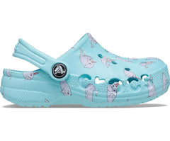 Clogs | Girls/Boys Crocs Kids&#039; Baya Graphic Clog Ice Blue