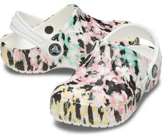 Clogs | Girls/Boys Crocs Kids&#039; Baya Graphic Clog Multi / White