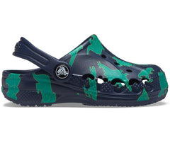 Clogs | Girls/Boys Crocs Kids&#039; Baya Graphic Clog Navy / Multi