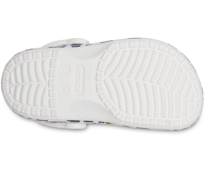 Clogs | Girls/Boys Crocs Kids&#039; Baya Graphic Clog White/leopard