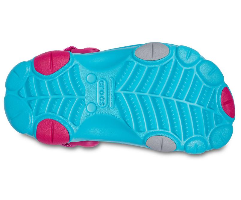 Clogs | Girls/Boys Crocs Kids&#039; Classic All-Terrain Clog Digital Aqua
