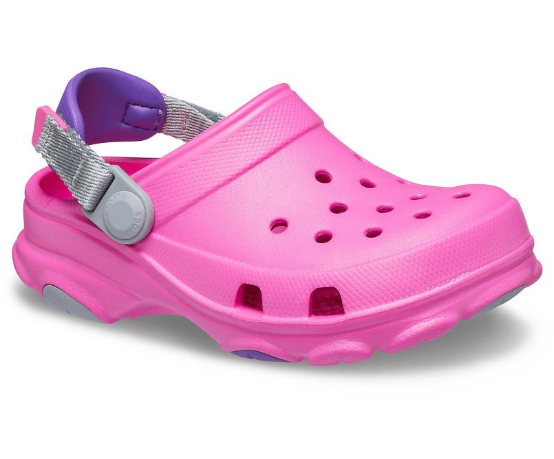 Clogs | Girls/Boys Crocs Kids&#039; Classic All-Terrain Clog Electric Pink