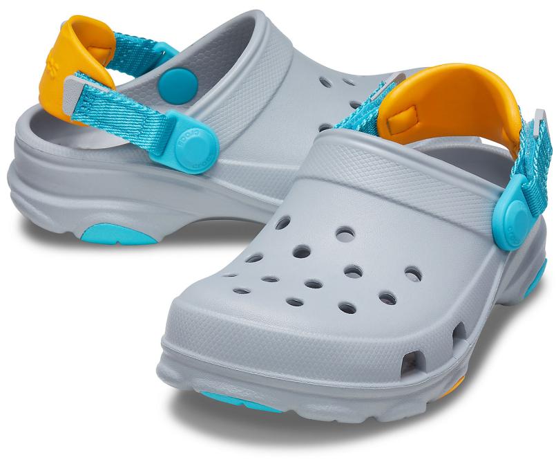 Clogs | Girls/Boys Crocs Kids&#039; Classic All-Terrain Clog Light Grey