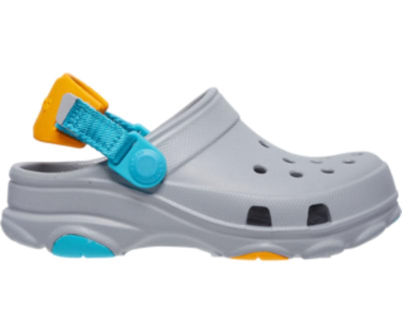 Clogs | Girls/Boys Crocs Kids&#039; Classic All-Terrain Clog Light Grey