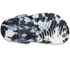 Clogs | Girls/Boys Crocs Kids&#039; Classic Marbled Clog White / Black