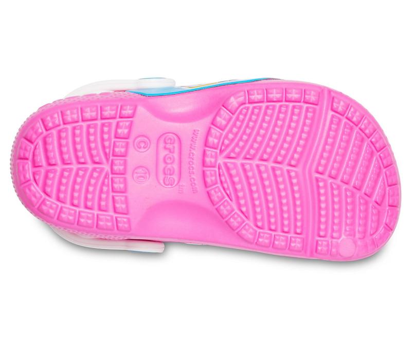 Clogs | Girls/Boys Crocs Kids&#039; Crocs Fun Lab Paw Patrol™ Clog Electric Pink