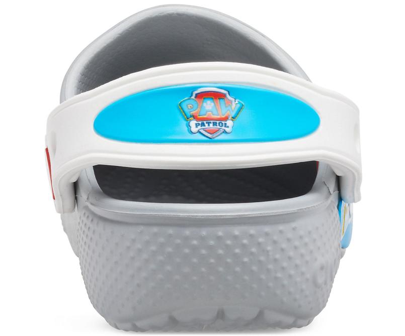 Clogs | Girls/Boys Crocs Kids&#039; Crocs Fun Lab Paw Patrol™ Clog Light Grey