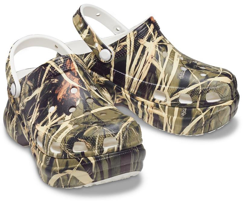 Clogs | Women Crocs Crocs Classic Bae Realtree® Clog White