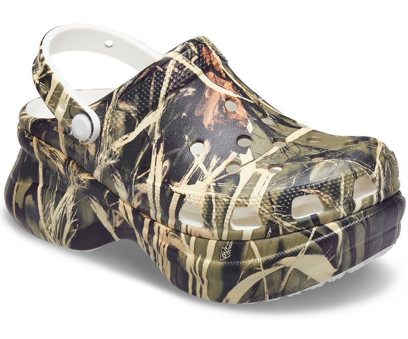 Clogs | Women Crocs Crocs Classic Bae Realtree® Clog White