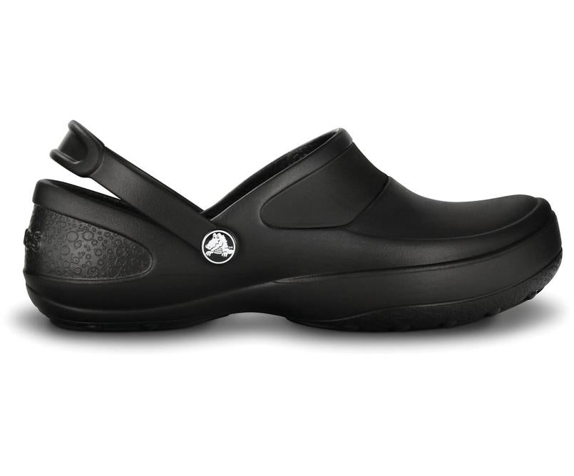 Clogs | Women Crocs Mercy Work Clog Black / Black