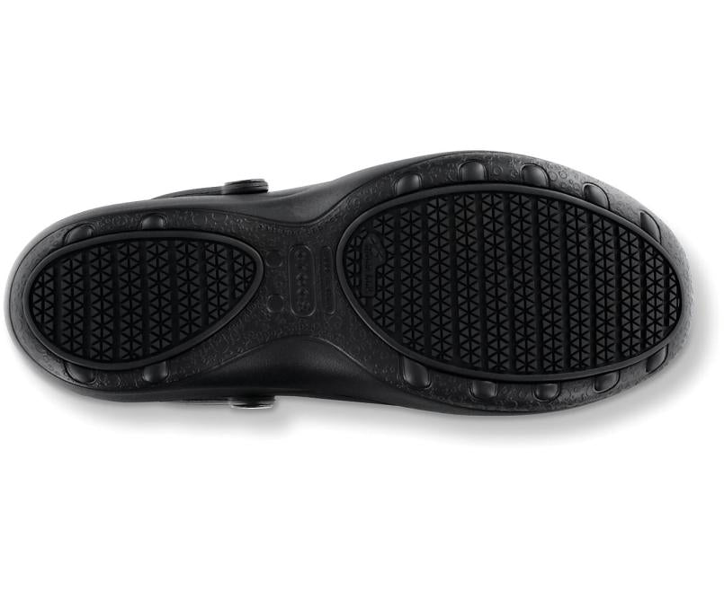Clogs | Women Crocs Mercy Work Clog Black / Black