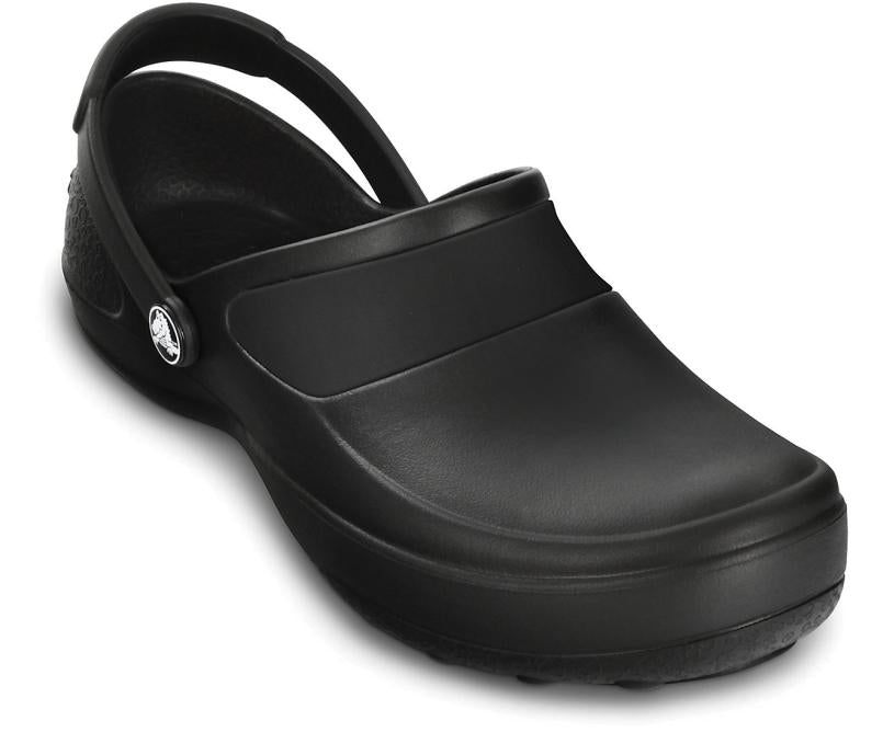 Clogs | Women Crocs Mercy Work Clog Black / Black