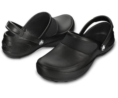 Clogs | Women Crocs Mercy Work Clog Black / Black