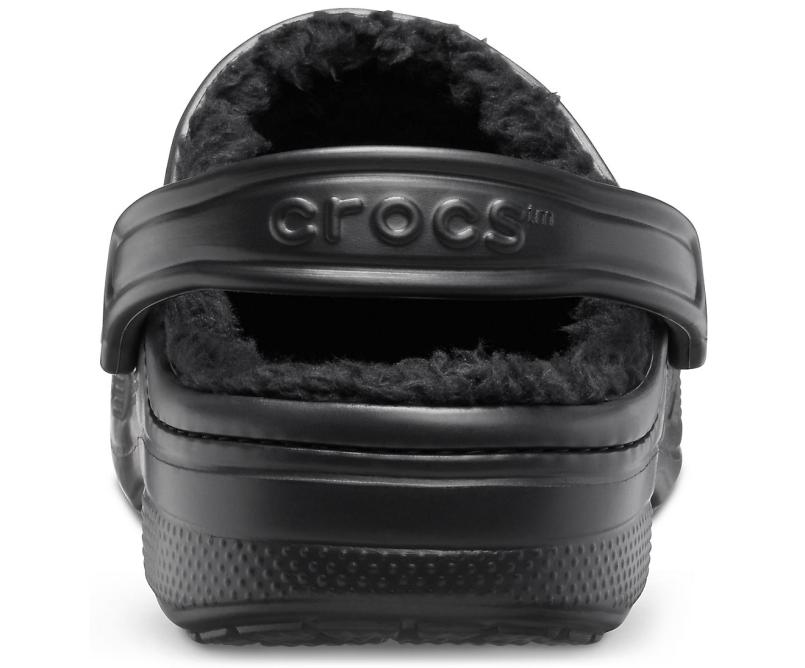Clogs | Women/Men Crocs Baya Lined Clog Black / Black