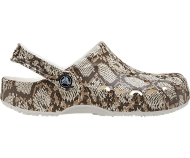 Clogs | Women/Men Crocs Baya Seasonal Printed Clog Oyster / Mushroom